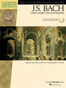 BACH JS TWO-PART INVENTIONS W/CD