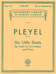 PLEYEL 6 LITTLE DUET OP8 VLN/PF