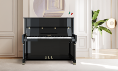 Carod Upright Piano Advanced X5-SS Black