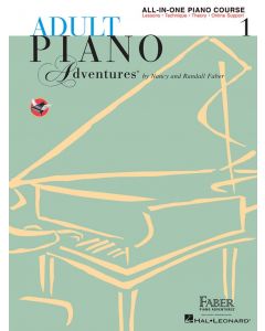 ADULT PIANO ADVENTURES ALL IN ONE COURSE BOOK 1